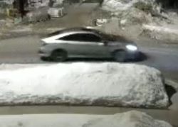 suspect silver vehicle