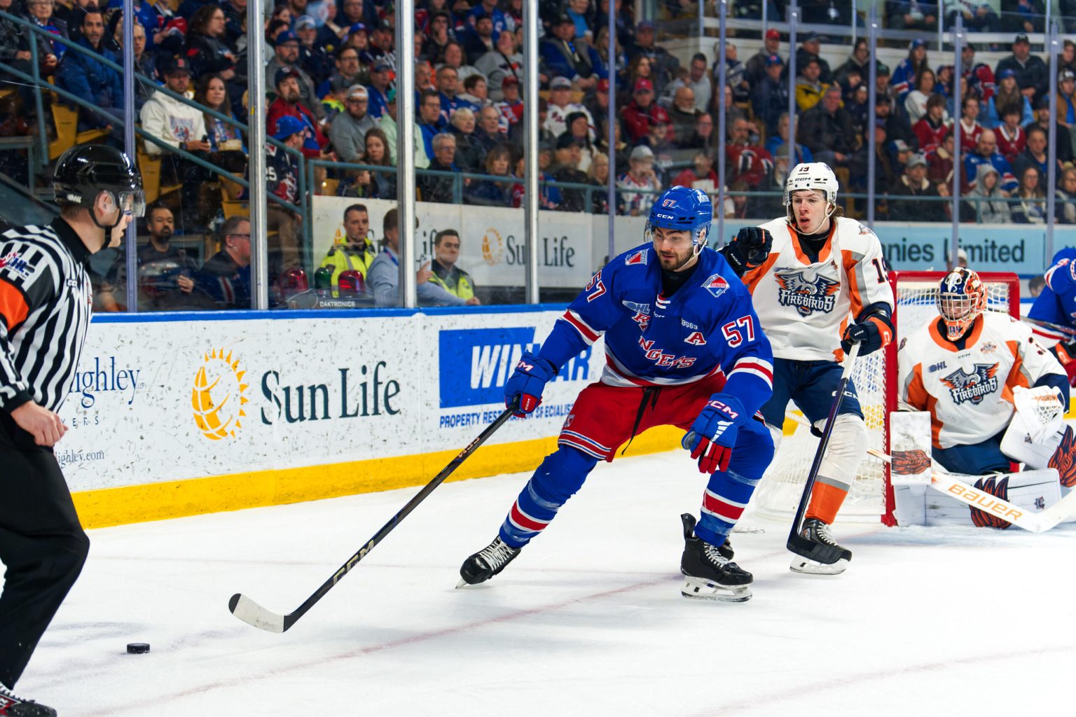 Rangers overwhelm Firebirds to extend playoff series lead