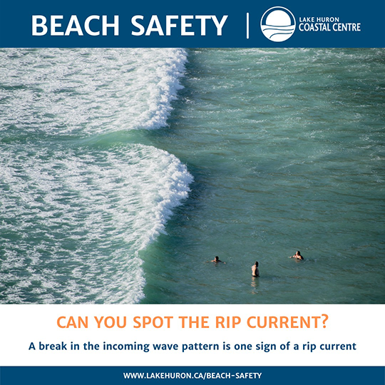 lake huron beach rip current