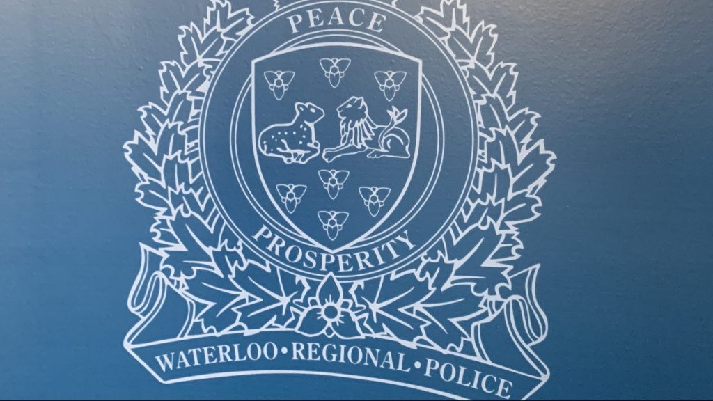Waterloo Regional Police Services sign. (Erin Anderson/CityNews Kitchener)