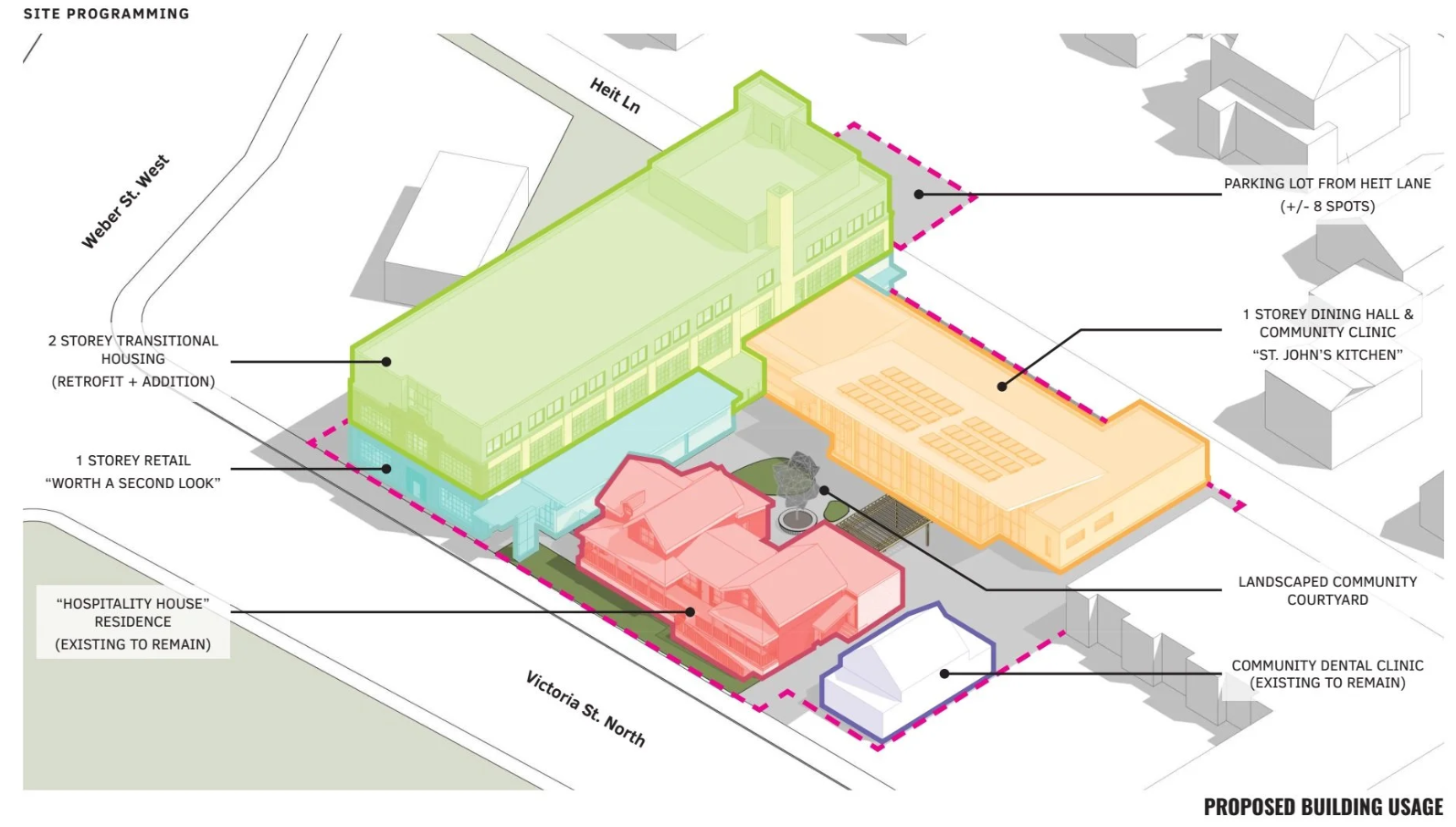 Facility on Victoria St. offers housing, food, medical assistance