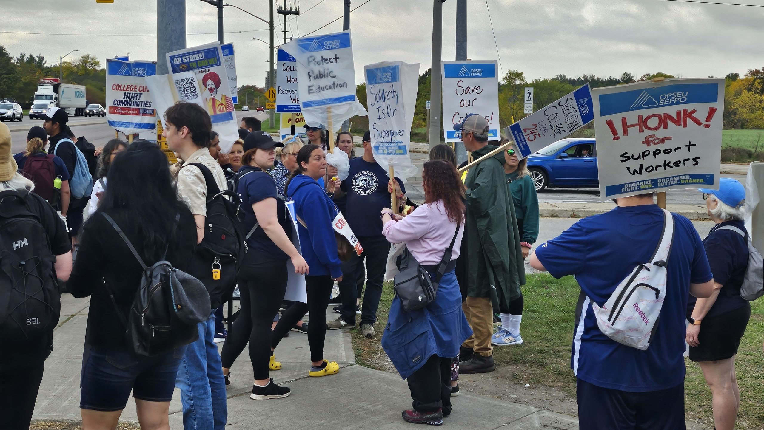 Conestoga's Doon campus closed due to striking workers