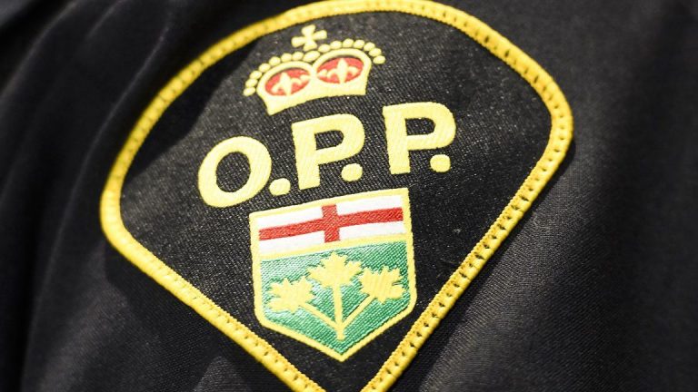 An Ontario Provincial Police badge is seen in this undated photo. THE CANADIAN PRESS/Nathan Denette