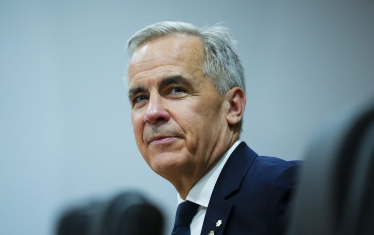 Prime Minister Mark Carney takes part in the G20 Summit in Johannesburg, South Africa, on Saturday, Nov. 22, 2025. THE CANADIAN PRESS/Sean Kilpatrick 