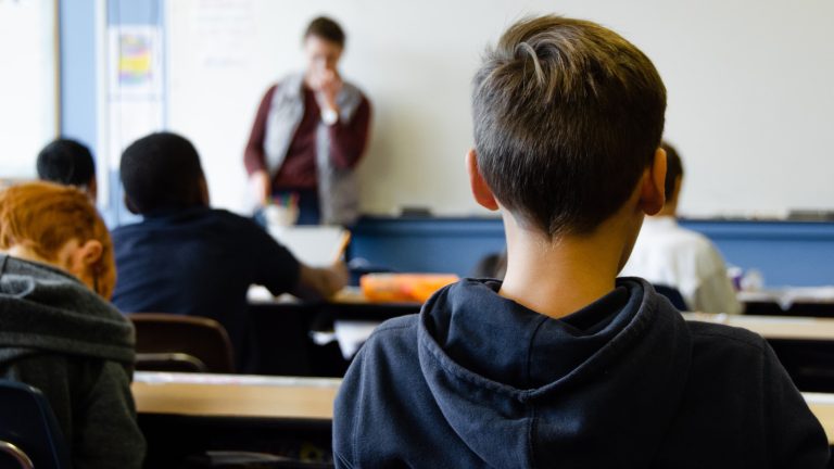 Children are seen in a classroom in this undated photo. CITYNEWS