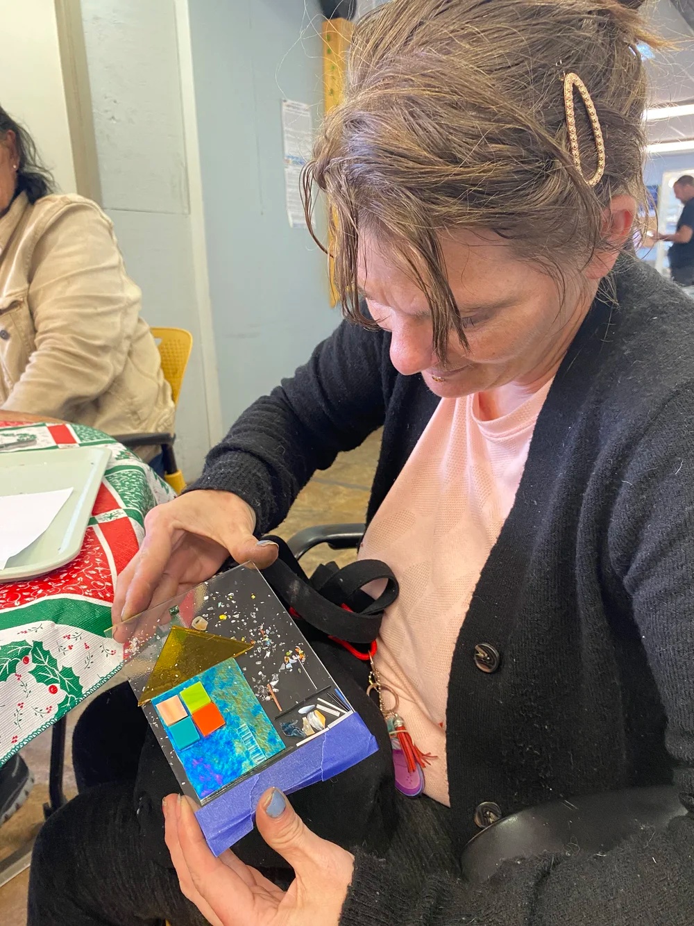 Lanterns depicting life inside tiny homes up for auction to support A Better Tent City