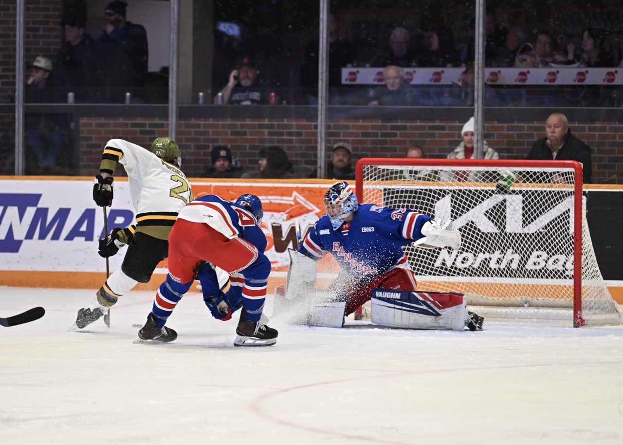Rangers finish 2025 with a victory over North Bay Battalion