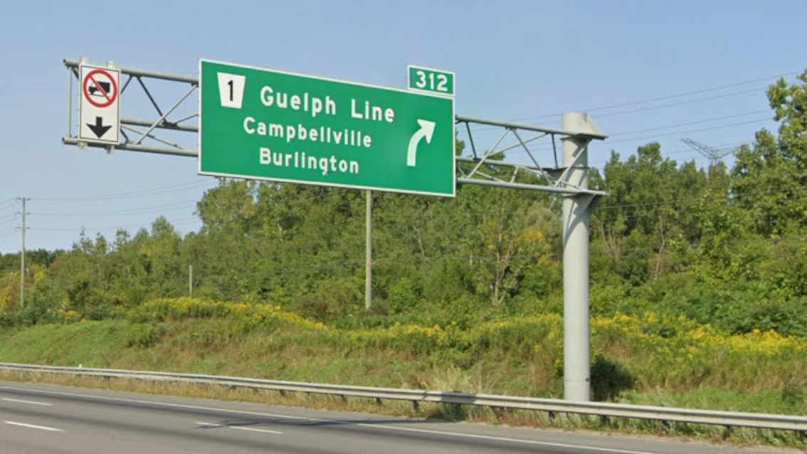 OPP searches for driver after Highway 401 crash near Guelph Line OPP searches for driver after Highway 401 crash near Guelph Line