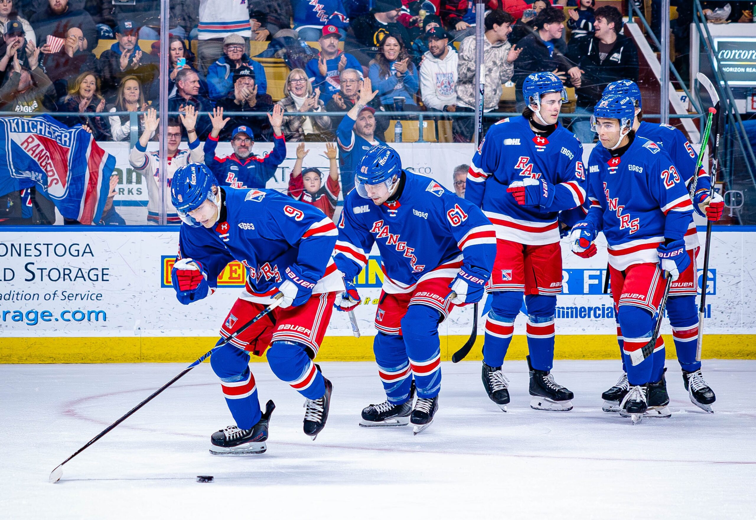 Rangers complete season sweep of Generals, welcome Bellows into Level of Legacy