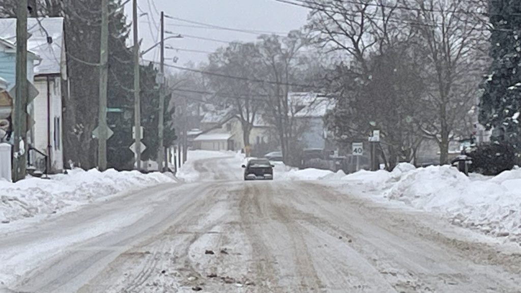 Truck on Cambridge steet