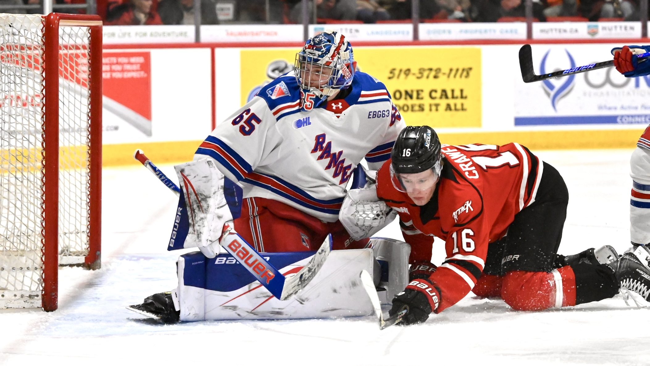 Rangers win streak ends at 8 after OT loss to Owen Sound