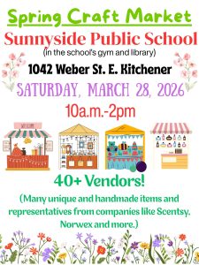 Craft market at Sunnyside Public School in Kitchener. 