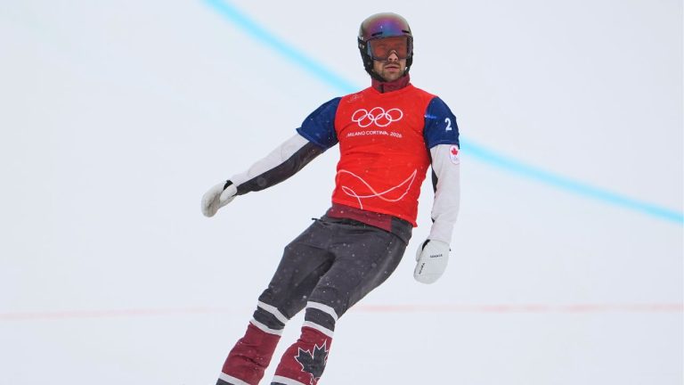 Canada’s Eliot Grondin wins Olympic silver in snowboard cross