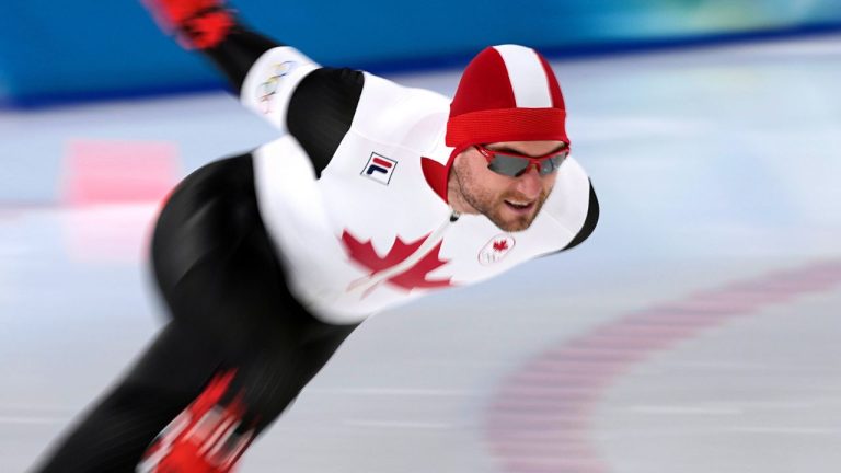 Canadian speedskater Laurent Dubreuil wins Olympic bronze in 500m
