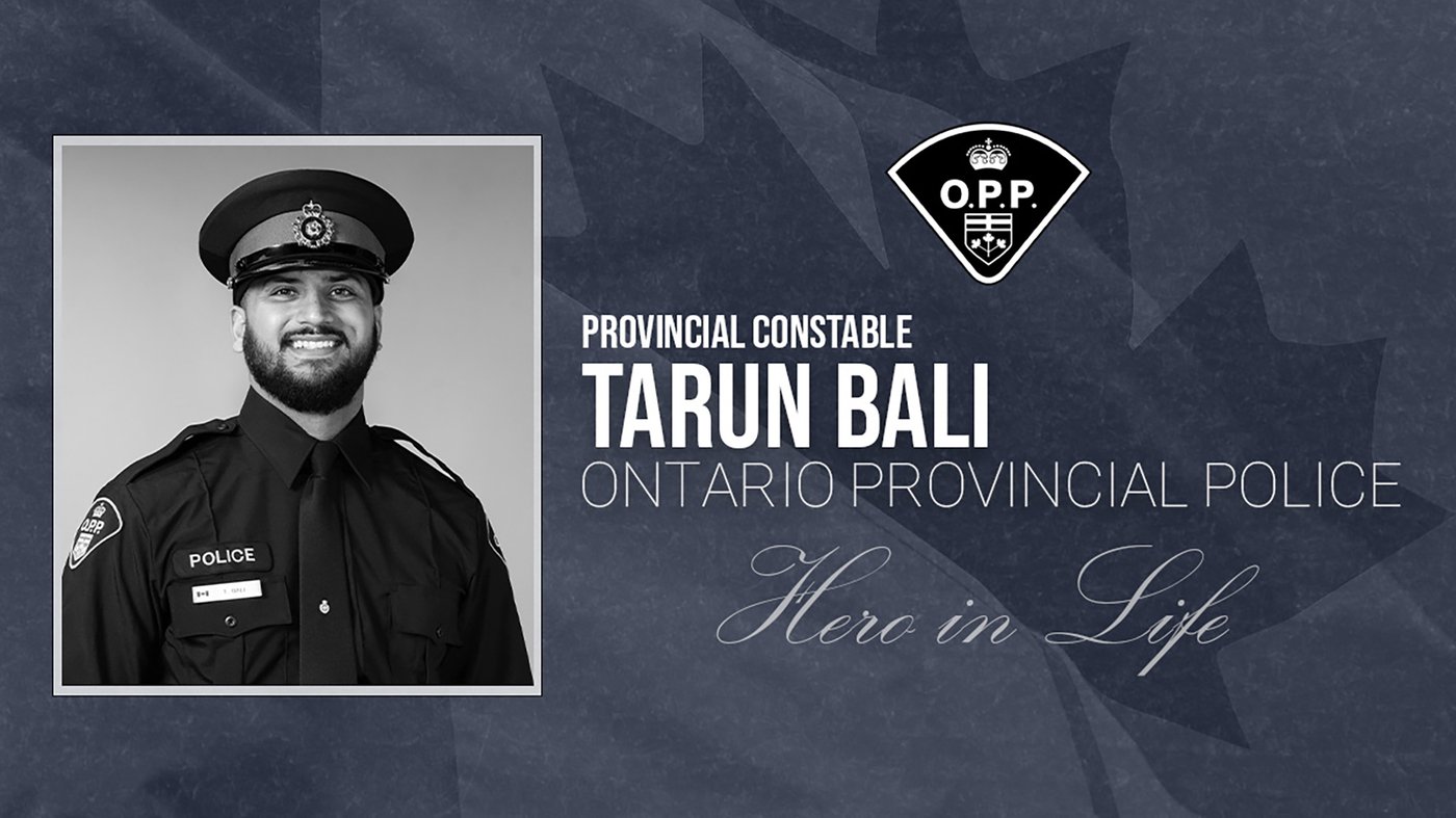 OPP officer killed in line of duty was former Kitchener bylaw officer