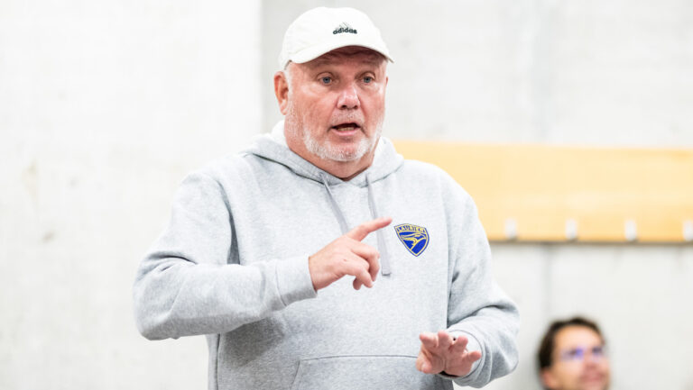 Barry MacLean, coach of Laurier Women's Soccer. (Contributed by Wilfrid Laurier University)