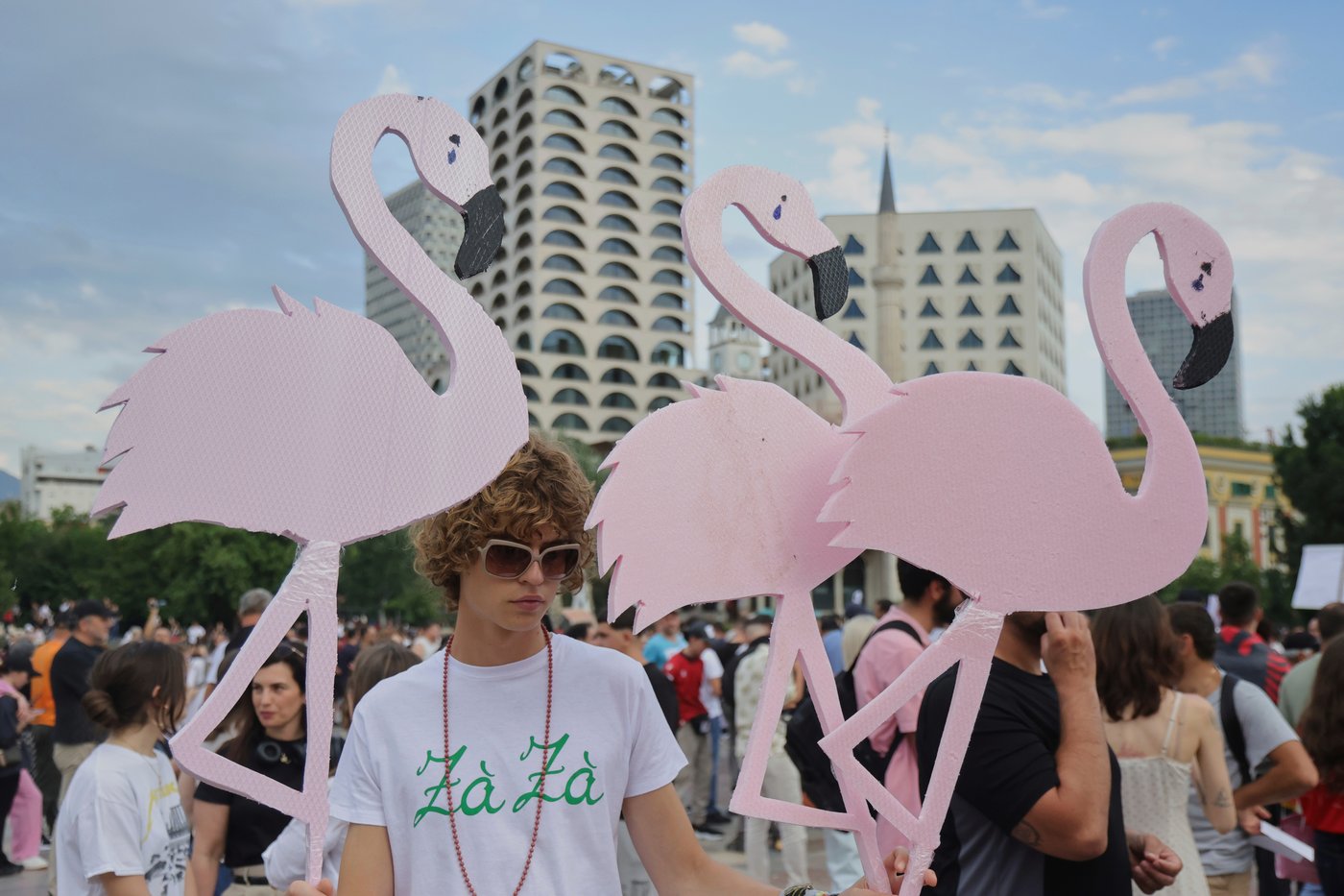 How the Kushners sparked Albania’s ‘flamingo revolution’