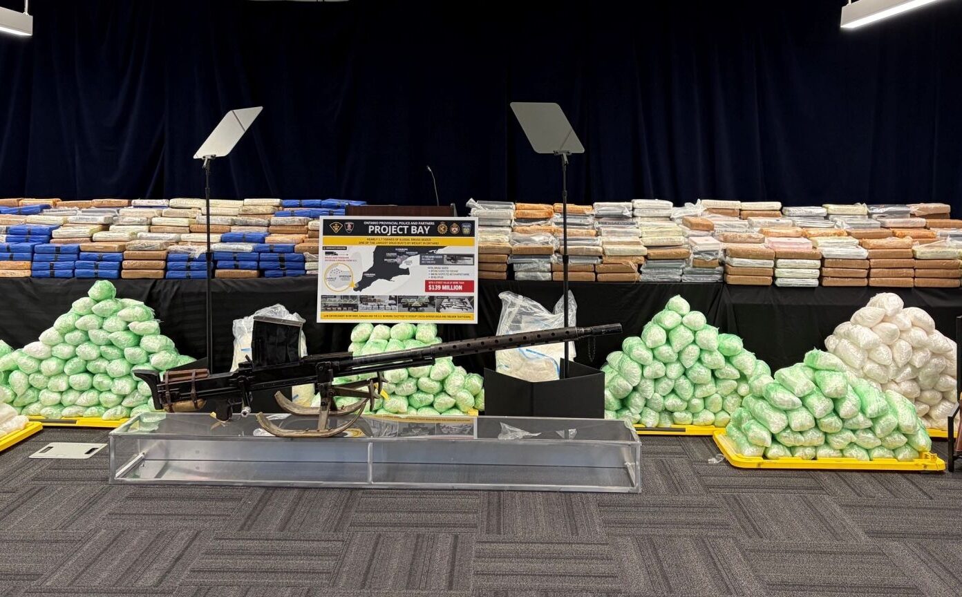 More than $139M worth of drugs, 17 firearms seized in cross-border investigation: OPP