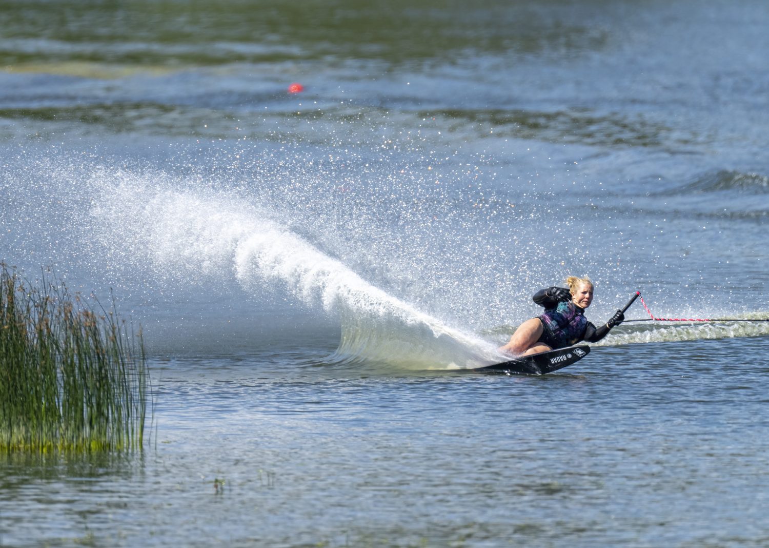 McClintockRini representing Canada in Pan American Water Ski Championships