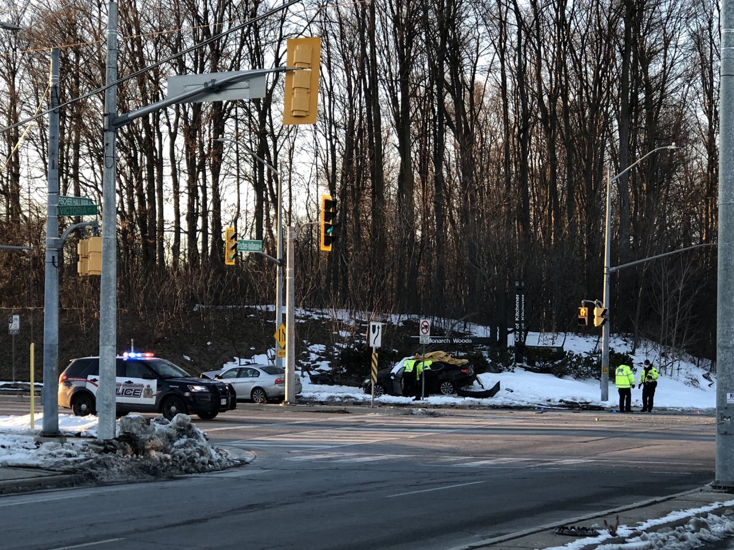 One dead after collision at busy Kitchener intersection (update)