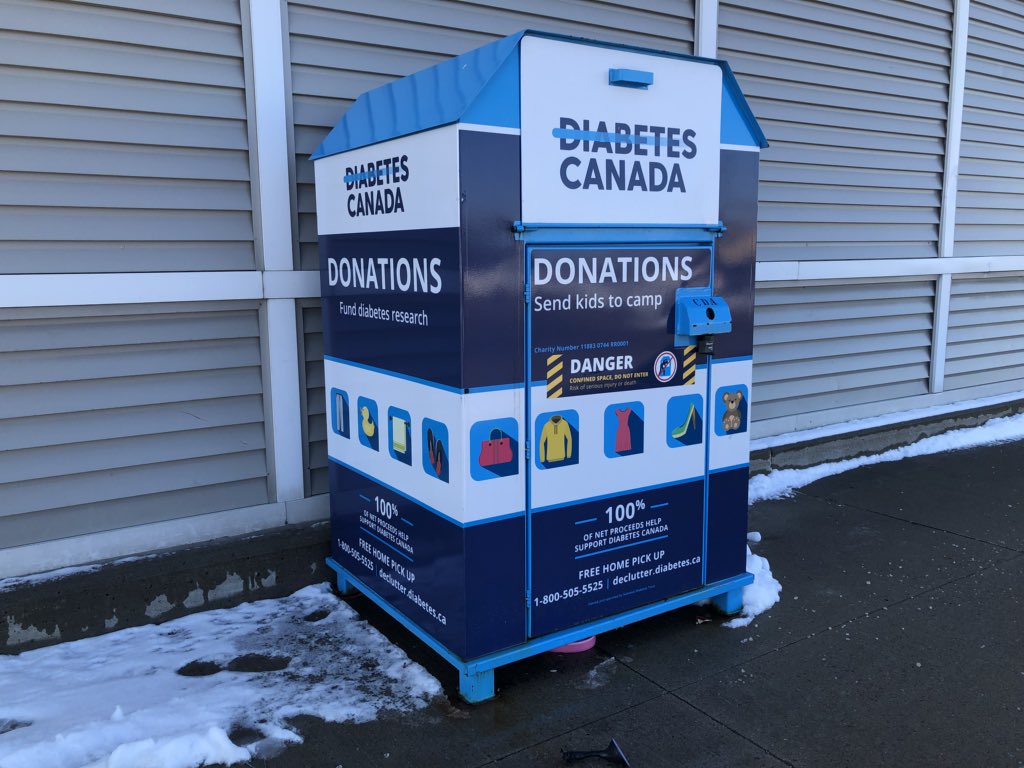 Diabetes Canada says it will retrofit all 3,000 donation bins across