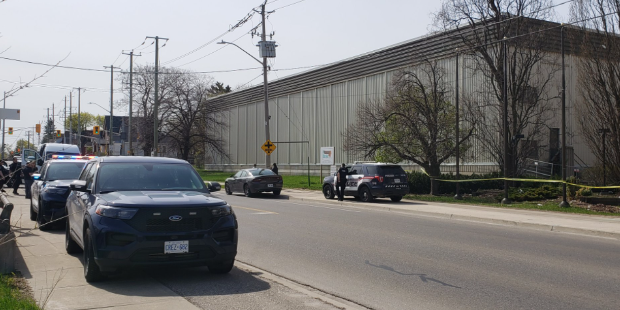Sudden death in Courtland, Borden Avenue area of Kitchener not
